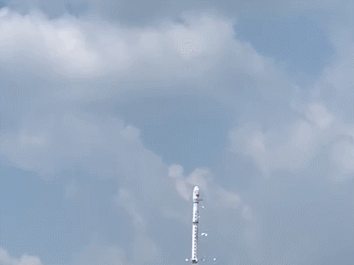 中国长征火箭百连胜！长四乙成功发射陆地生态系统碳监测卫星的图2