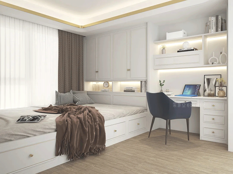 153㎡的绝美轻奢简欧风，朋友参观完不想走了！