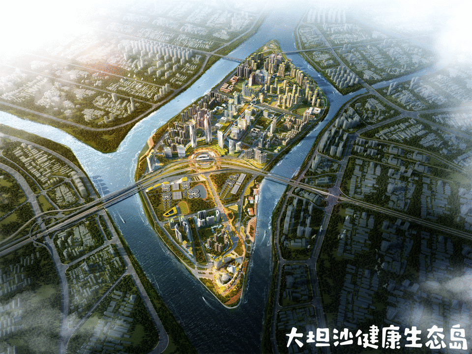 荔湾大坦沙上新，凯德双桥新作，户户都望江！74-104㎡