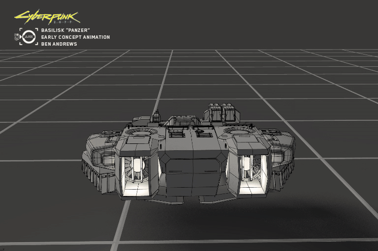 《赛博朋克2077》里飞行器和武器是如何设计出来的？的图7