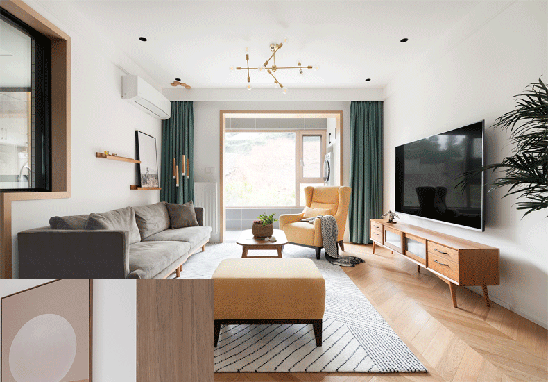 135 日式北欧风四居 拥有多功能和室与主卧套房的家 太好住了 柠檬资讯