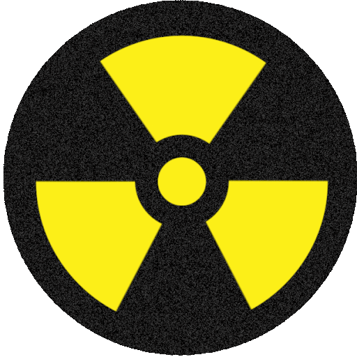放射性的 原子 物理放射性的, 原子, 物理, 核, 警报