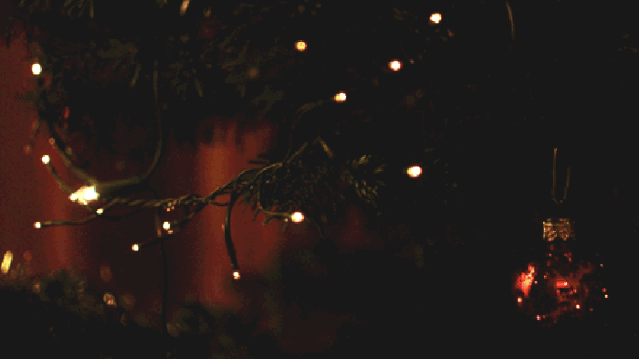 圣诞节灯光小灯泡