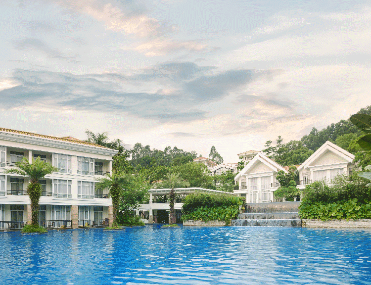 【年夜饭专场】￥1288元享东莞塘厦三正半山酒店 高级观水房一间一晚