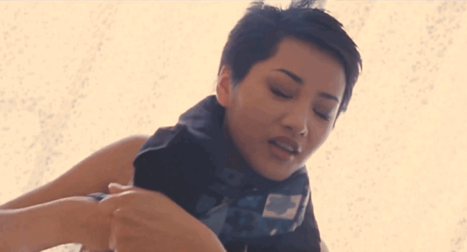 《有话好好说》入围威尼斯主竞赛,瞿颖曾穿着旗袍式短裙亮相首映.