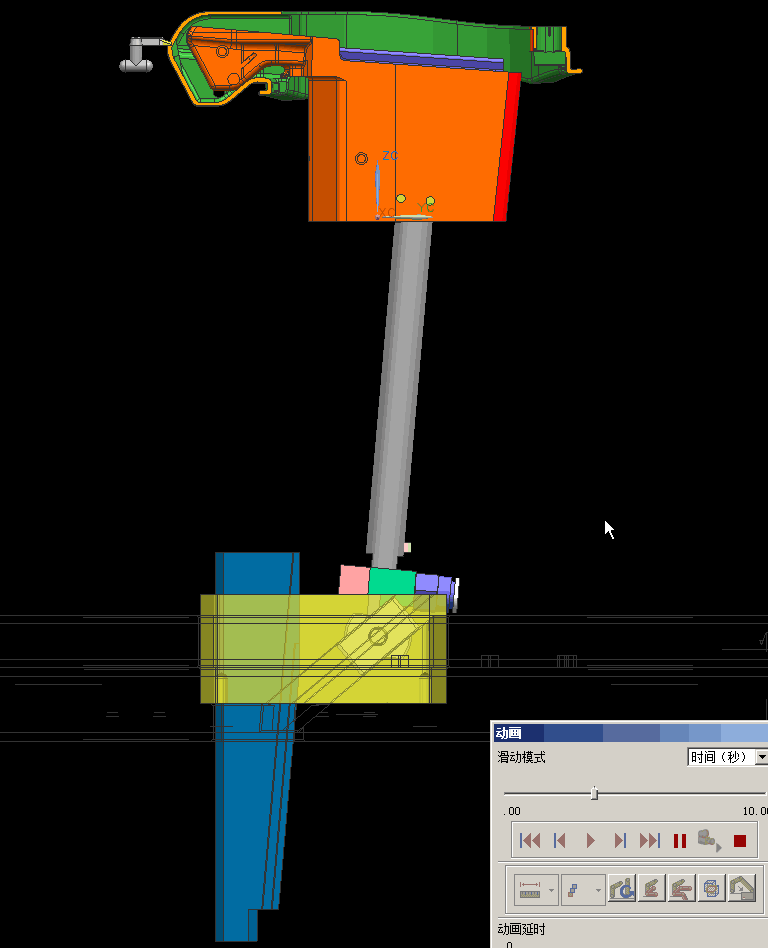 【机械原理】机械设计的好案例，经典模具结构原理图的图24