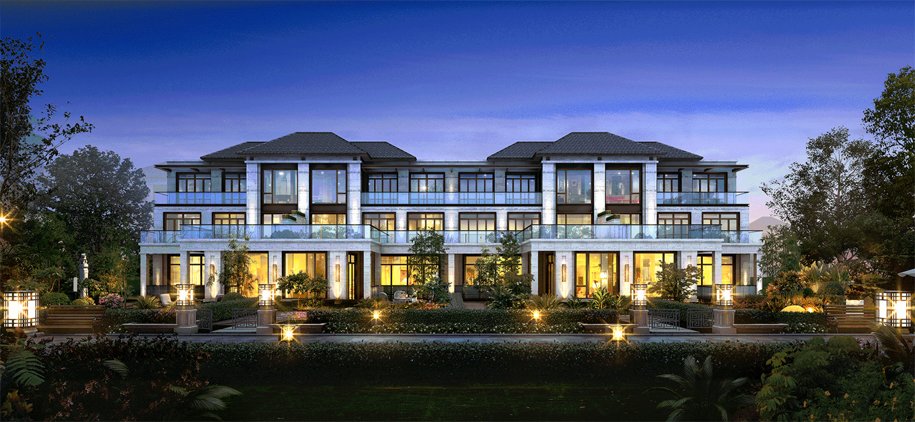 大家好,我给大家介绍下,这是方大新作品@西溪·置信原墅