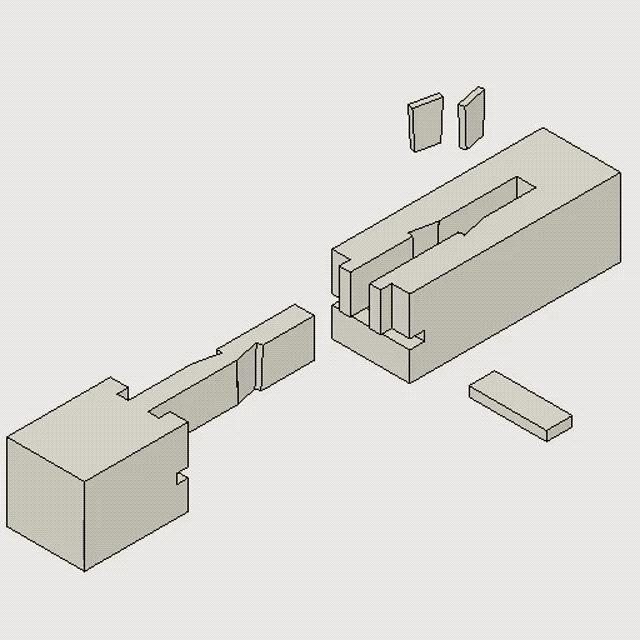 把古人智慧的鲁班锁引申到模具当中来的图12