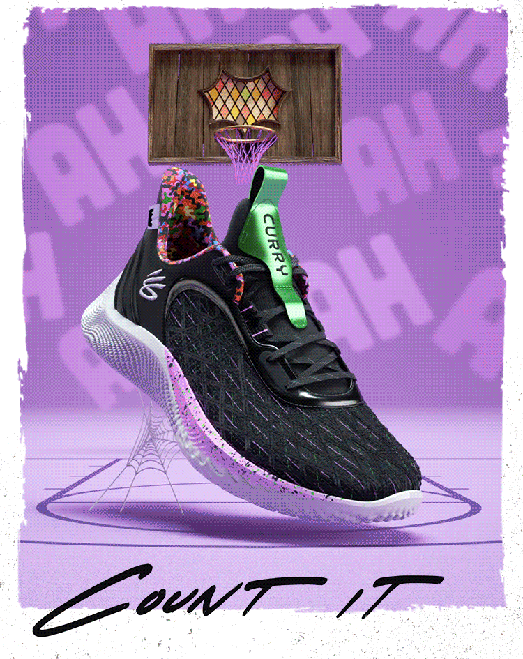 安德玛史蒂芬库里三分登榜日mark一下