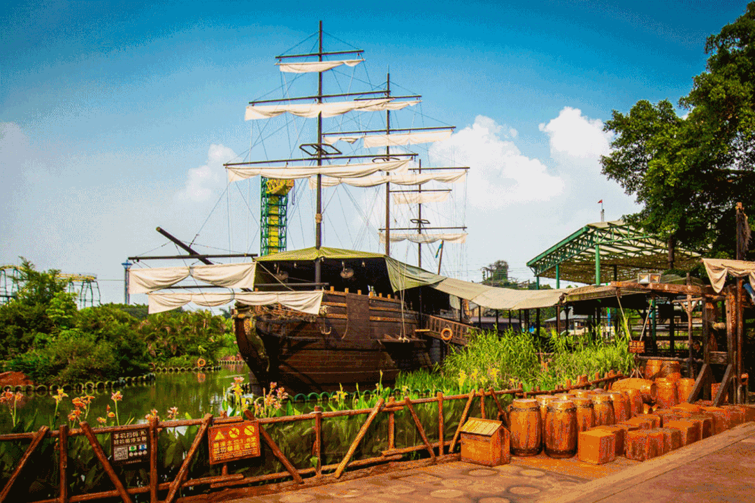 爆品来袭佛山长鹿旅游休博园99元2大2小门票玩转童话动物王国看地球村