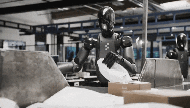 Figure机器人进厂打工又有续集：物流中心分拣工