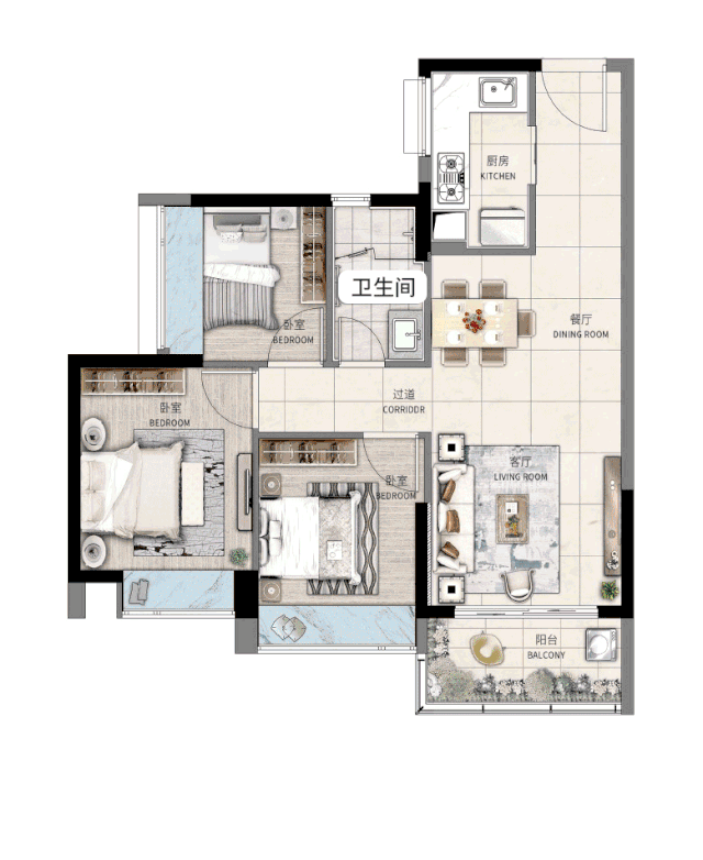 刚需上车盘【时代名著】在售77-121m²，华师附小!