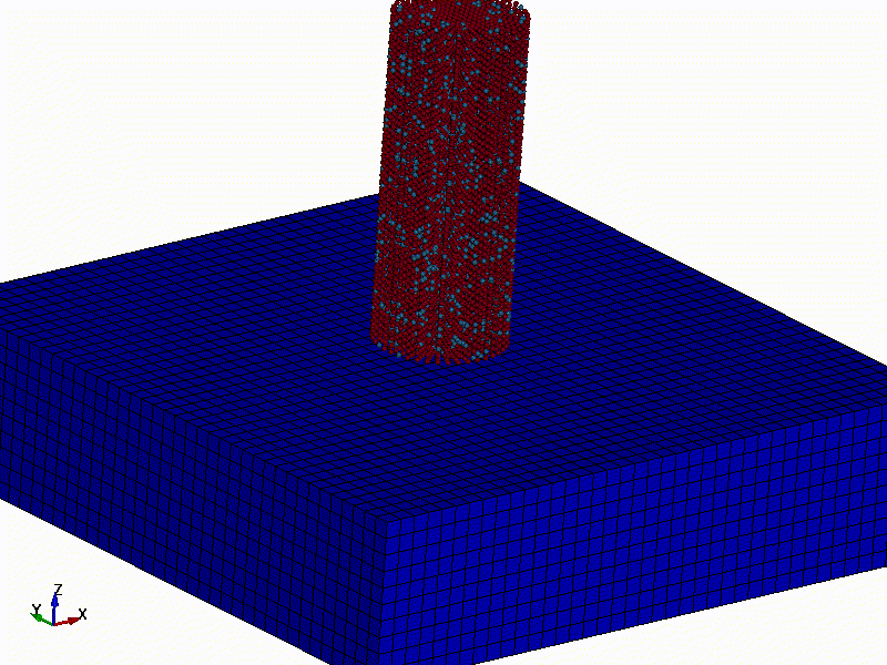 LS-DYNA | 磨料水射流破岩的图1