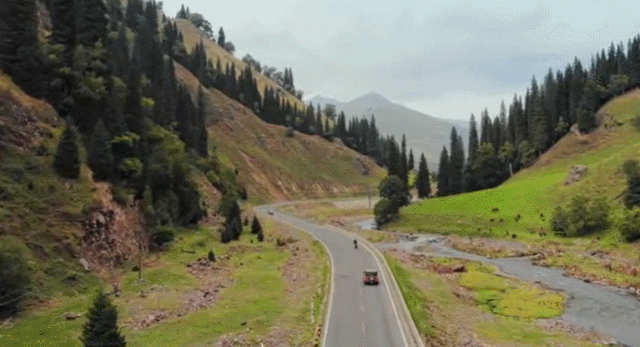 隻開5個月！新疆網紅公路重新通車，一天穿越四季美景，自駕約起！ 旅遊 第77張