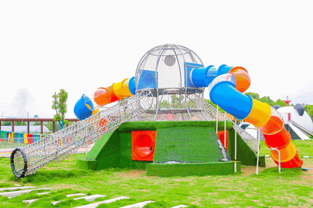 不想去大型游乐园排队,就来彭墩乡村世界玩吧!