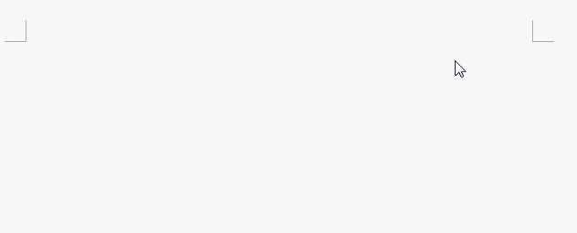 Word快速复制文本