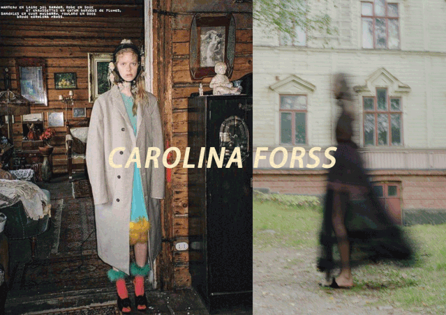 油画中走出的少女 Carolina Forss提取生活的轮廓来勾勒服装的轮廓 左衽西安艺术联盟 微信公众号文章阅读 Wemp