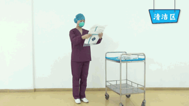 医用一次性帽子怎么戴国家卫健委防护服穿脱标准流程（动图）附核酸标本采集新要求_https://www.jmylbn.com_新闻资讯_第5张