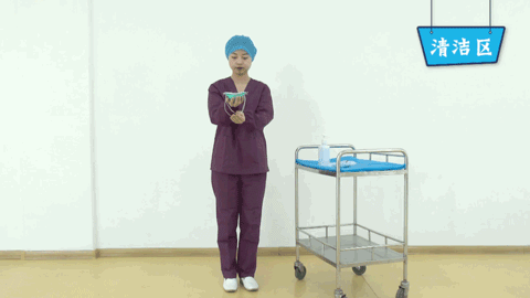 医用一次性帽子怎么戴国家卫健委防护服穿脱标准流程（动图）附核酸标本采集新要求_https://www.jmylbn.com_新闻资讯_第4张