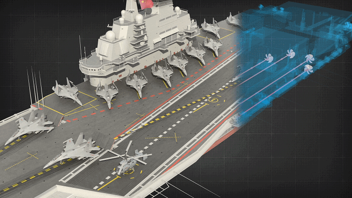 全解003型航空母舰！中国“首艘电磁弹射航母”究竟有多先进？的图6