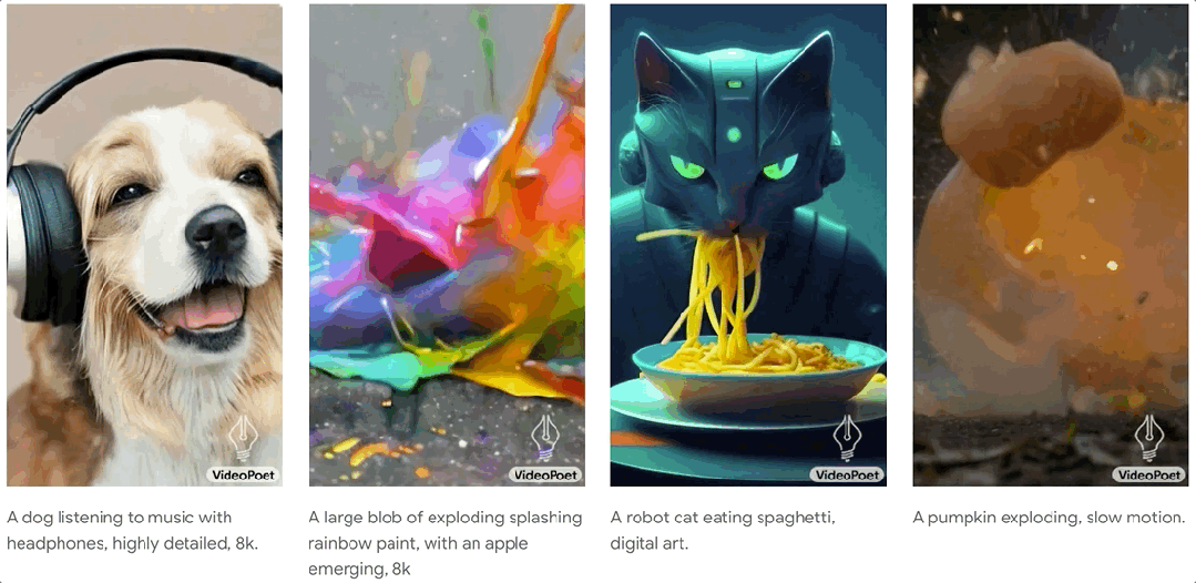 谷歌发布新大语言模型：零样本生成10秒视频达SOTA！网友：压力给到Runway/Pika(图2)