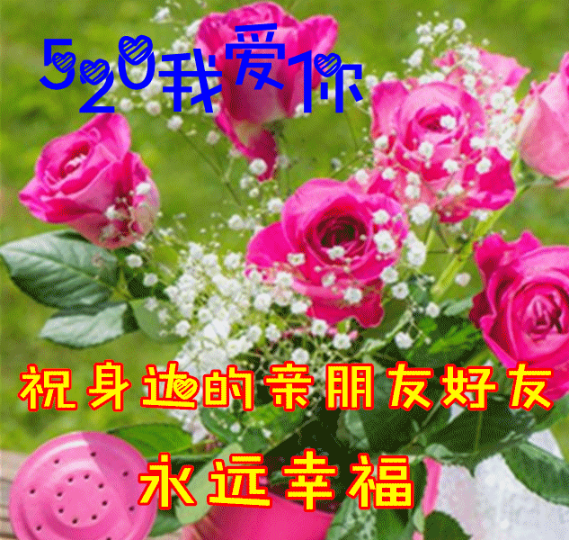 520情人节朋友圈祝福语,唯美漂亮的520动态表情图片
