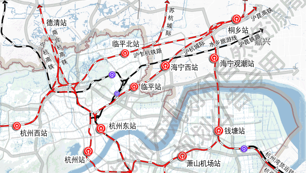 重磅临平沪乍杭铁路规划曝光全长22公里最快明年动工