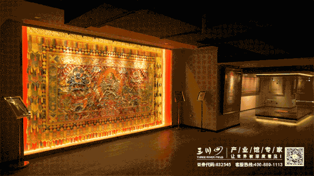 指用彩缎装裱后悬挂供奉的宗教卷轴画,第一批国家级非物质文化遗产