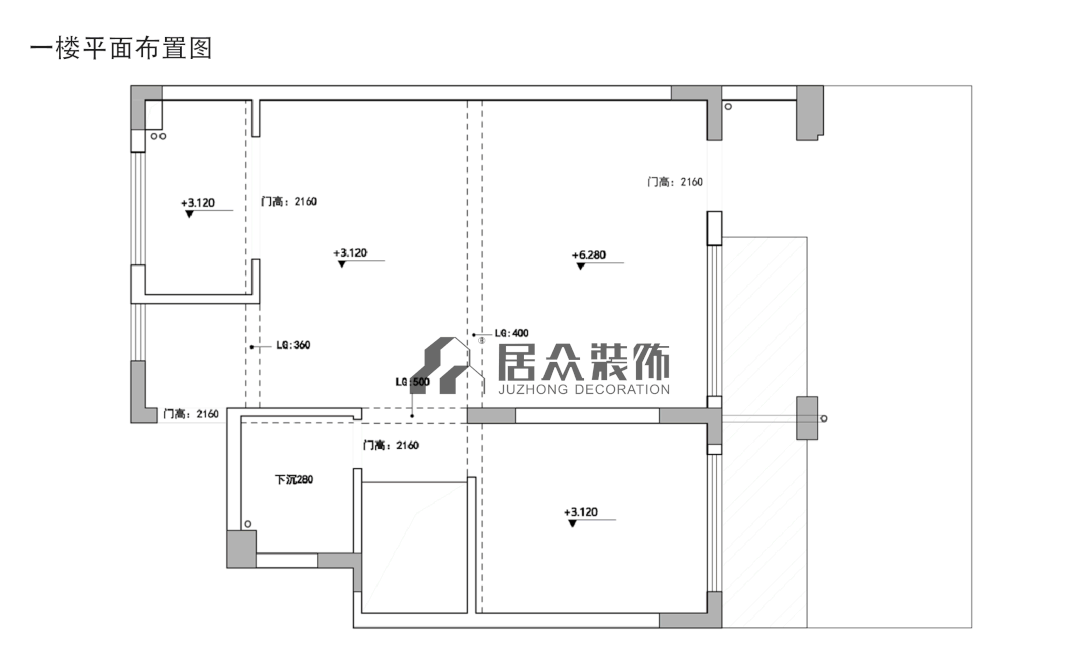 全案案例 | 不要看这套327㎡别墅，否则你会_______。(图5)