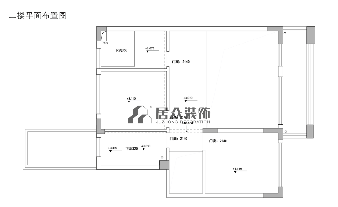 全案案例 | 不要看这套327㎡别墅，否则你会_______。(图6)