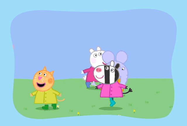 小猪佩奇刚上幼儿园的小朋友们如何交到新朋友