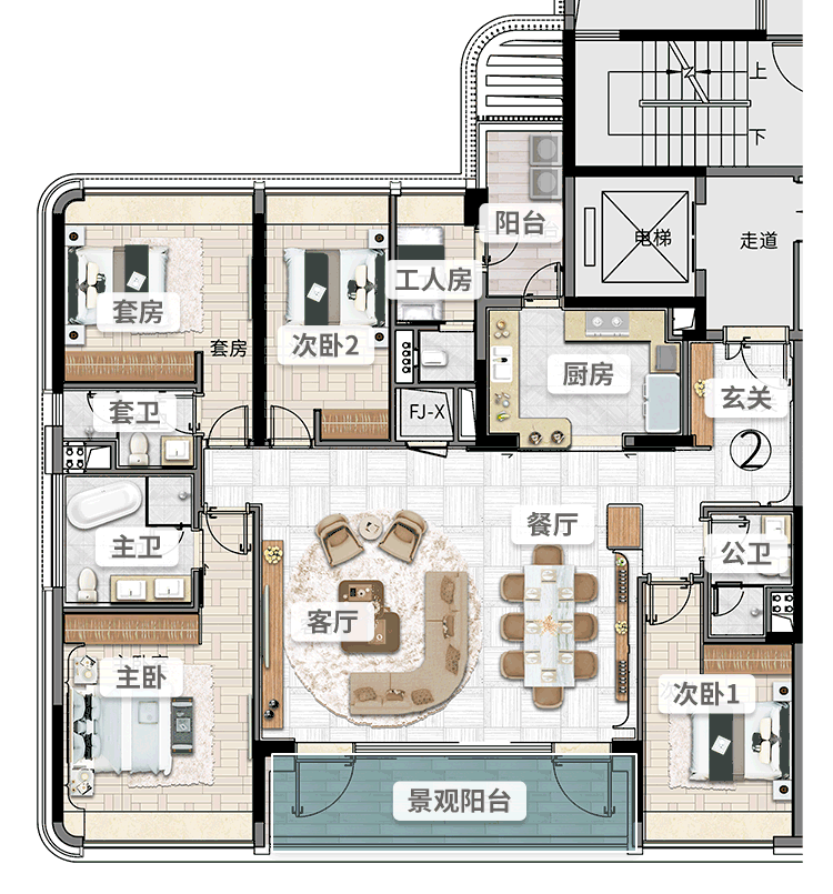 侨鑫保利汇景台，继汇悦台之后再创豪宅传奇！