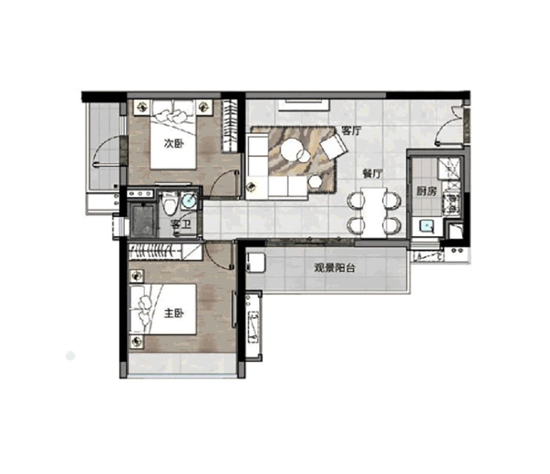 知识城准现楼-凯德中新里，*付66万!