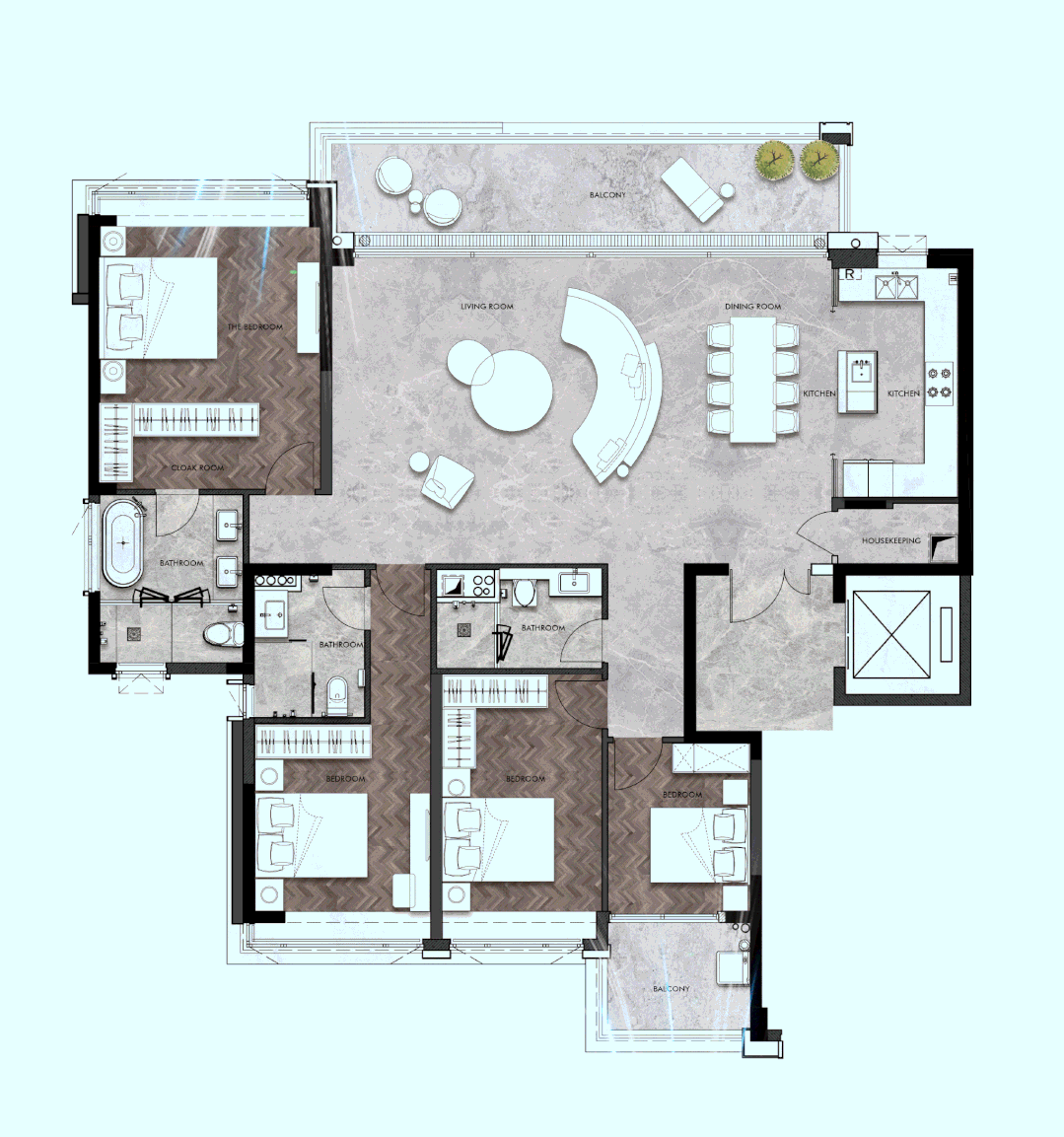 白鹅潭江景豪宅【星河江缦】主推175-230m²四房，总价破千万!