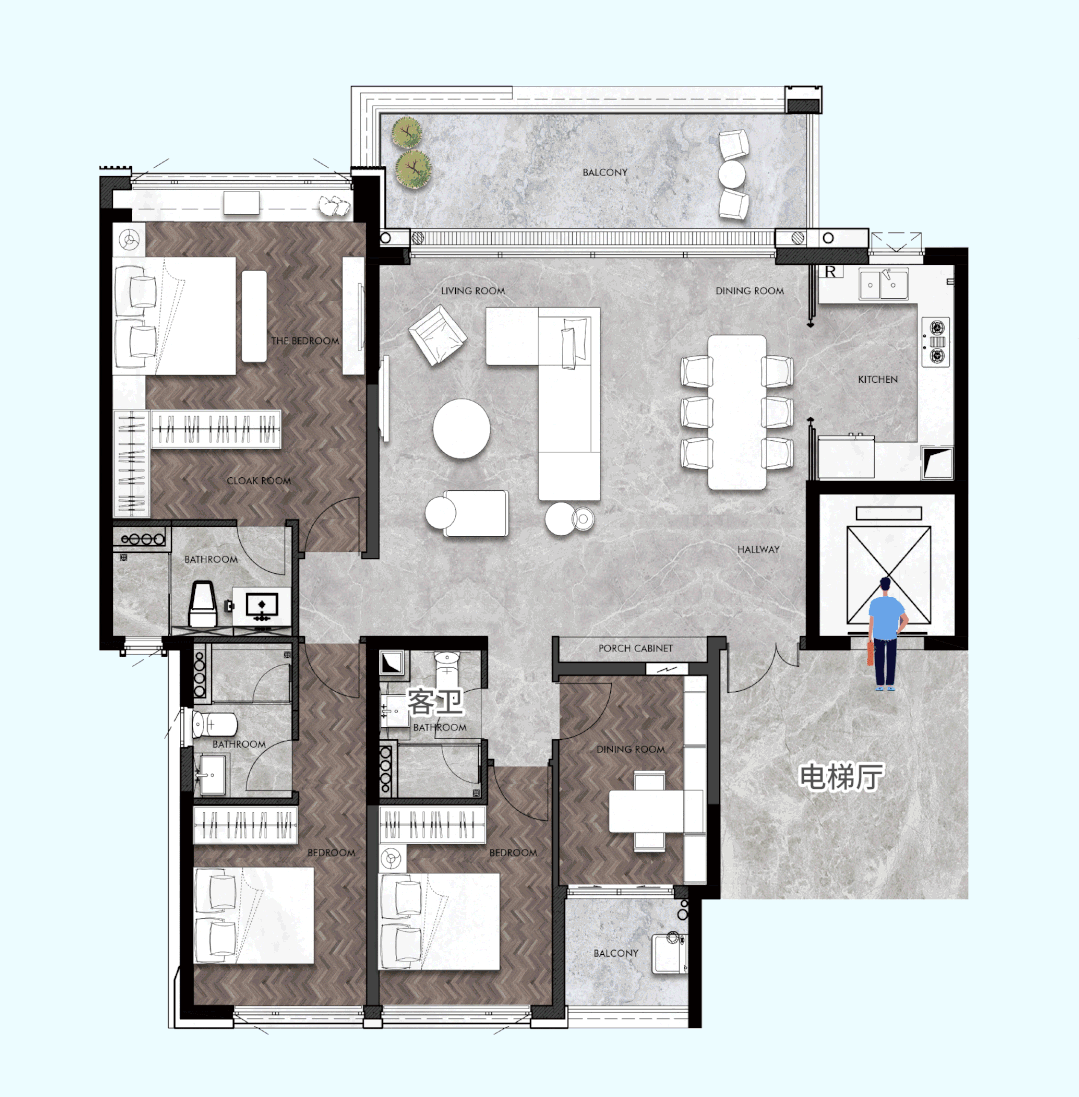 白鹅潭江景豪宅【星河江缦】主推175-230m²四房，总价破千万!