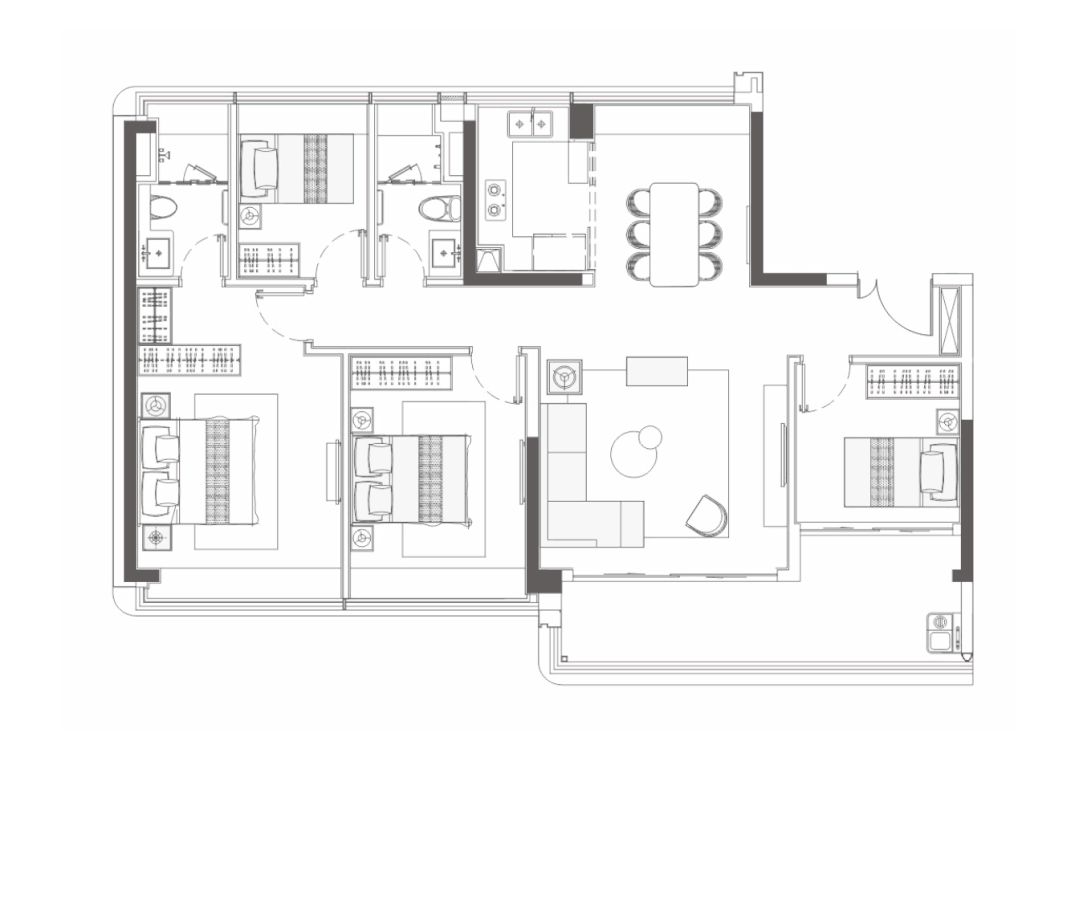 越秀·瑞麓府，加推14号楼，建面117-125㎡，总价500万！