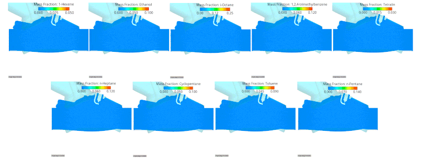 【技术贴】AVL FIRE™ M：从喷嘴内流到发动机缸内过程——考虑多组分燃料闪急沸腾的完整仿真分析方案的图16