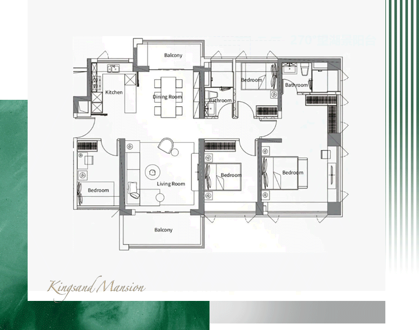 越秀天悦金沙*加推140、160㎡大平墅！