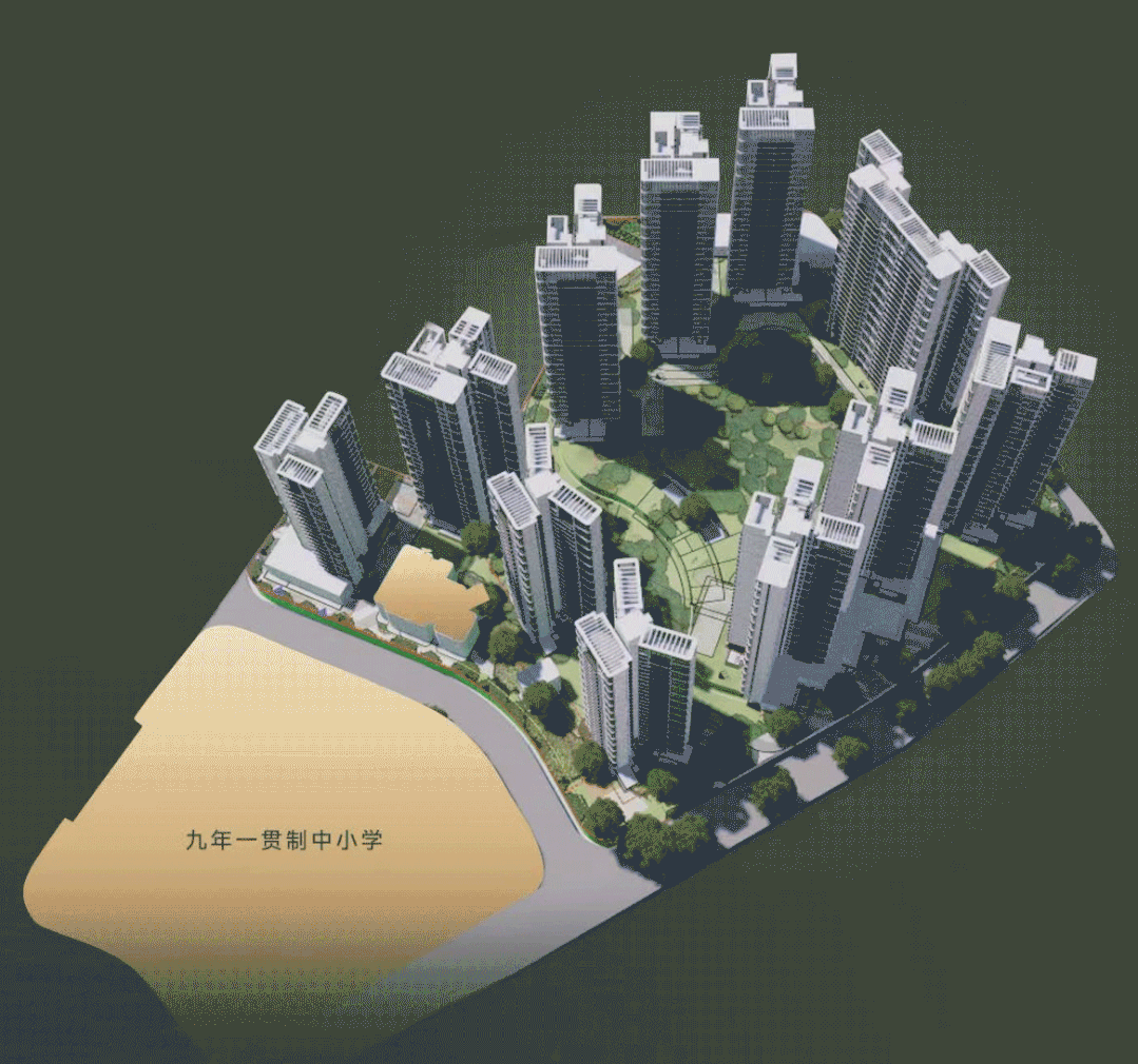 越秀天河和樾府，105-125-140m²，南向4房，单价7.3万！