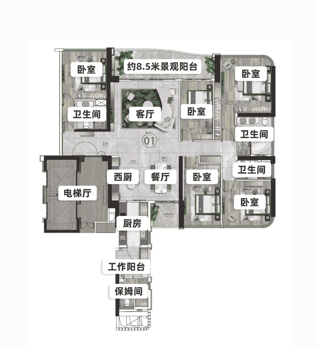 荔湾【广州幸福湾】255㎡产品即将登场，值不值得买？