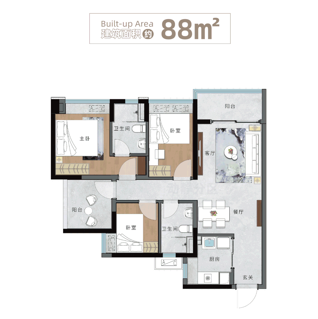 南沙湾区金融城总价220w，值不值得购买？