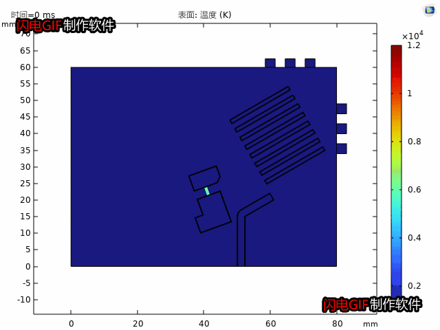 断路器灭弧栅片改进的图1