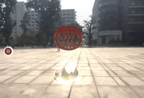 AR技术加持数字庆典广场亮相中国人民大学八十五周年校庆！