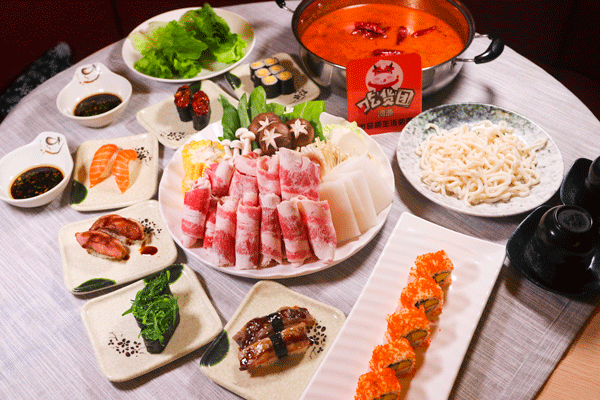 火锅 寿司,在这个冬日里体验"冰火两重天"的快感,只有河源这家店了!