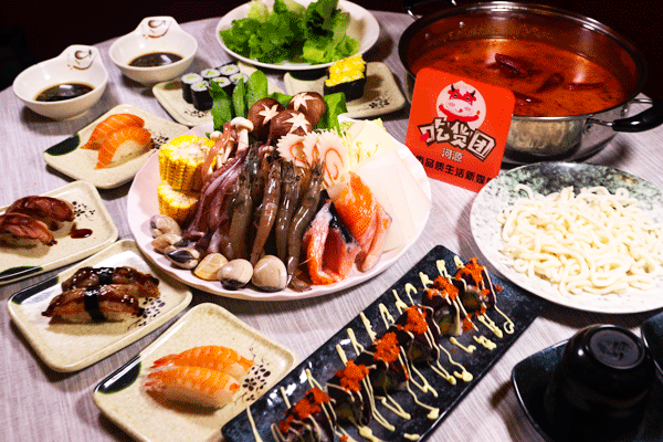 火锅 寿司,在这个冬日里体验"冰火两重天"的快感,只有河源这家店了!