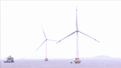 全亚太最大风力发电机,就在福建!叶片一扫,覆盖 25个足球场!