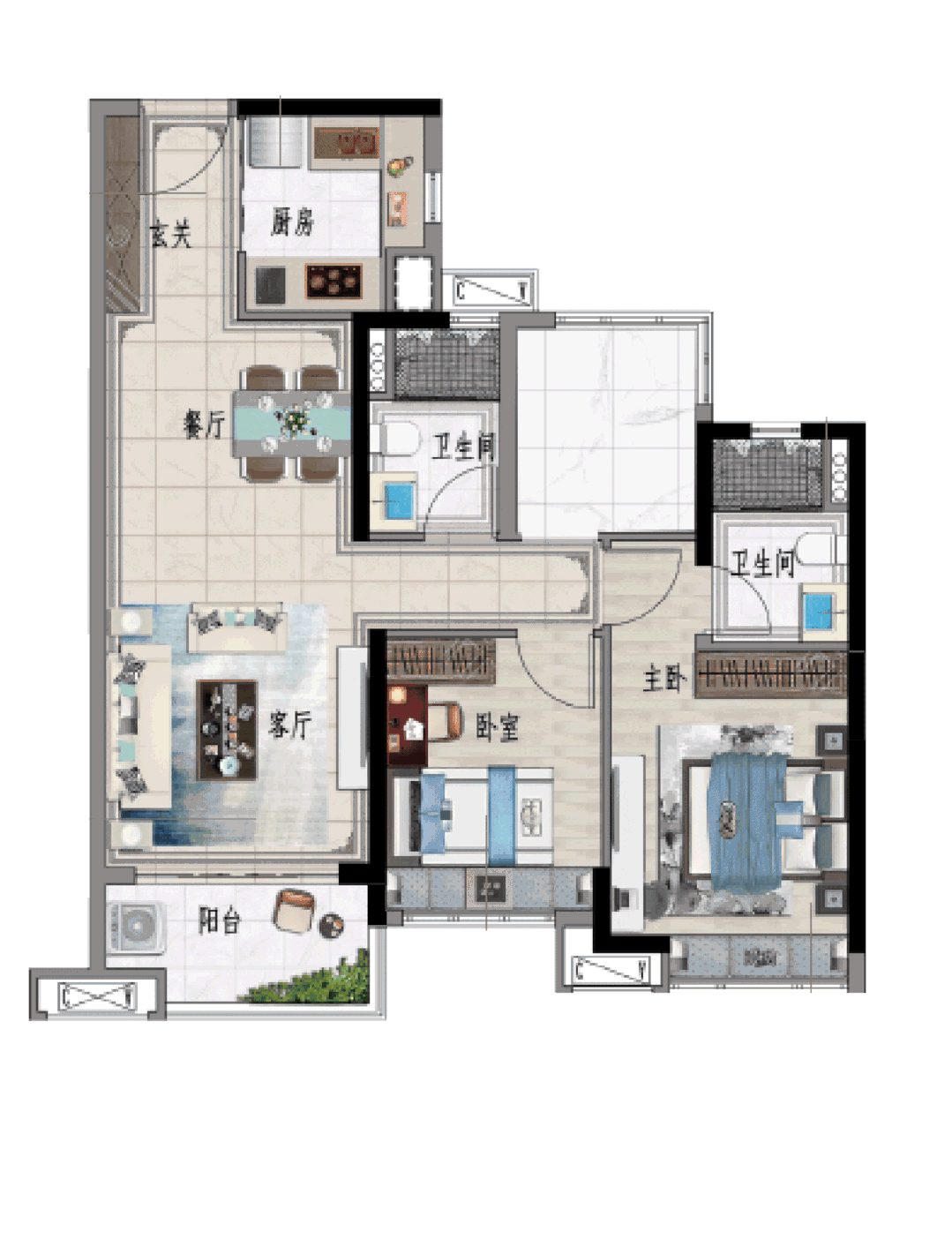 保利中海金地·大国璟，总价130万起即可上车是准现房发售！