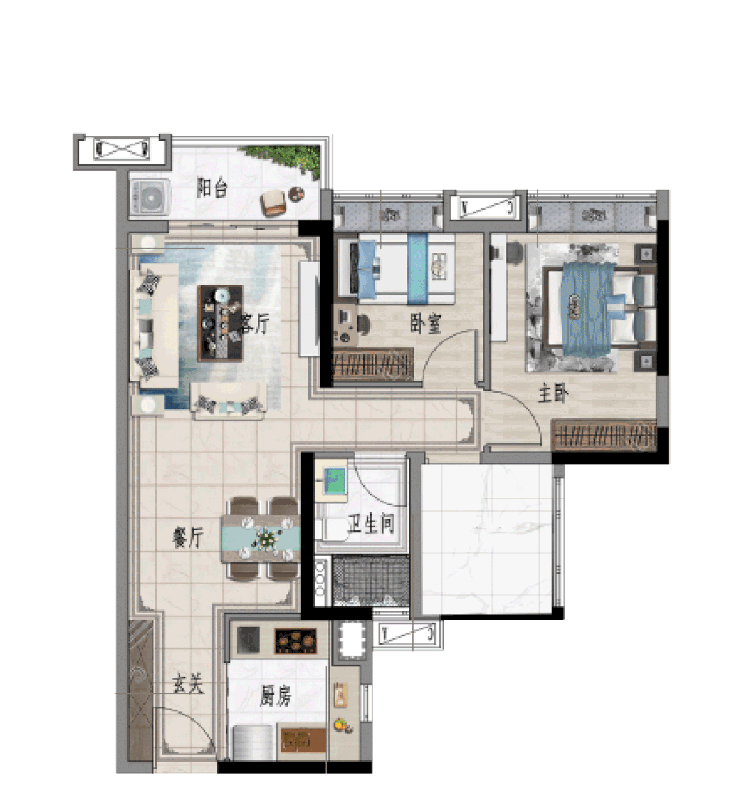 保利中海金地·大国璟，总价130万起即可上车是准现房发售！