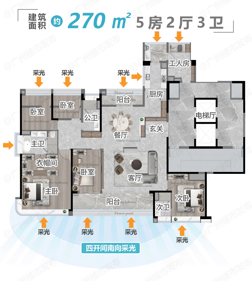 番禺万博越秀和樾府交楼啦！