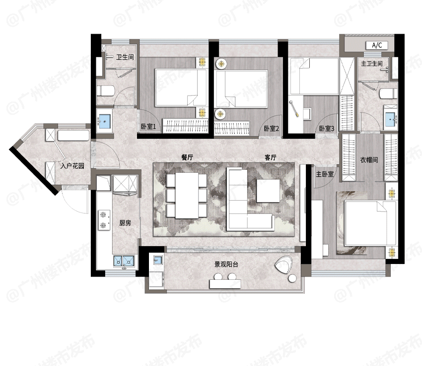 九年制省实+位于市*的万科金域曦府